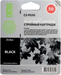 Картридж Canon PG-50 (Cactus) black
