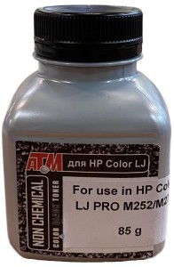 Тонер HP Color M252 (85 г, банка) black Imex Silver ATM