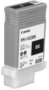 Заправка картриджа Canon PFI-102BK black