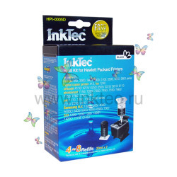 Заправочный набор HP HPI-0005D (InkTec) black pigment - УЦЕНКА - истек срок годности