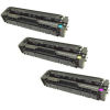 Заправляем новые цветные лазерные картриджи HP 201A/X