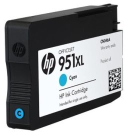 Заправка картриджа HP 951XL (CN046AE) cyan